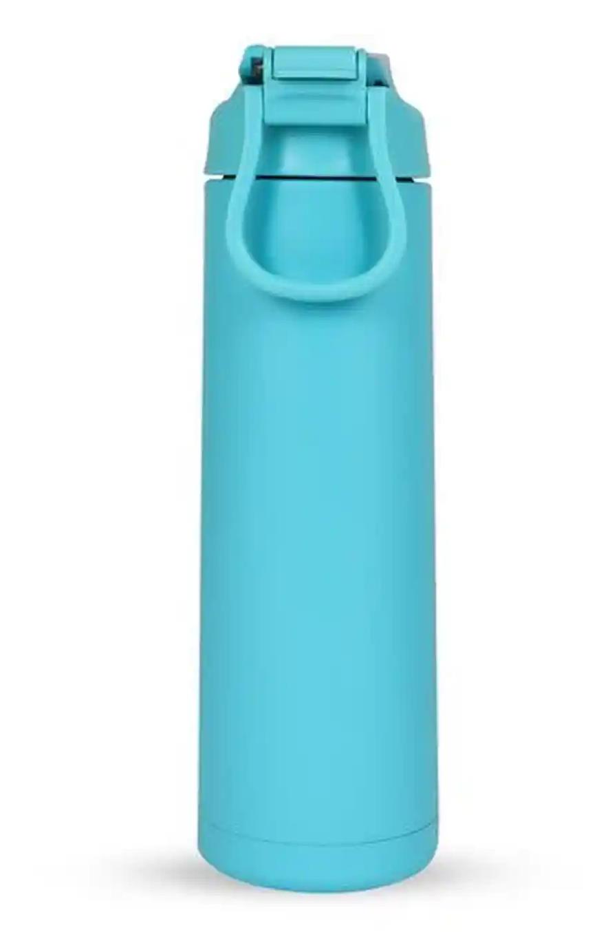 Active Lifestyle Matte Insulated Water Bottle – Pastel Turquoise