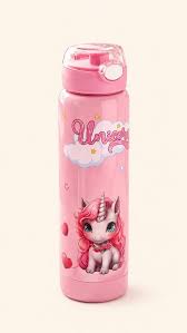 Insulated Stainless Steel Water Bottle with Protective Flip-Top Cap