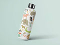 Children's Alphabet and Animal Pattern Stainless Steel Water Bottle